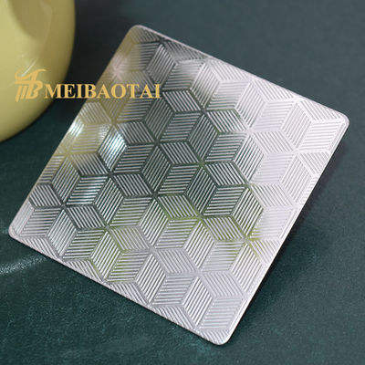 ভালো দাম স্ক্র্যাচ রেজিস্ট্যান্স SS304 201 430 এমবসড স্টেইনলেস স্টিল শীট ডেকোরেশন প্লেট অনলাইন